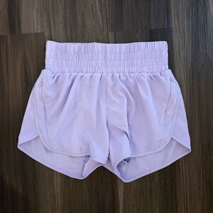 Lilac Women's Athletic Shorts